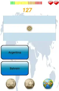 Geografi Quiz - Flags Screen Shot 3