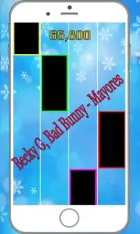 Becky G Bad Bunny Piano Song Screen Shot 0