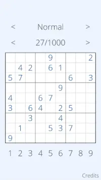 Sudoku Screen Shot 1