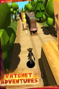 ratchet subway clank jungle run Screen Shot 0