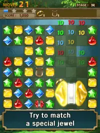 Jewels Jungle : Match 3 Puzzle Screen Shot 7