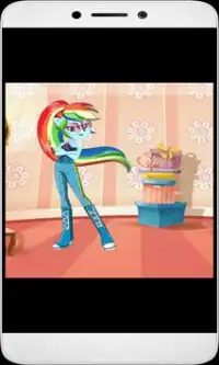 Dress Up Rainbow Dash Styl Screen Shot 1