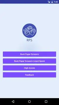 RPS - Rock Paper Scissors Screen Shot 3