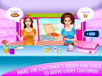 케이크 메이커 스위트 베이커리-소녀들을위한 베이킹 게임 Screen Shot 5