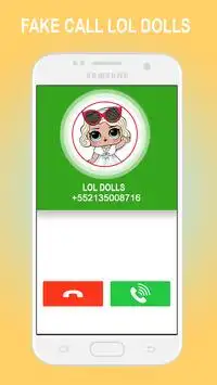 Fake Call From Lol Dolls Eggs Screen Shot 0