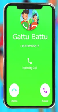 Call Gattu Battu Video Call & Chat Simulator Screen Shot 1