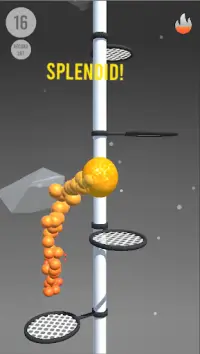 Helix Rise - Jump Ball Racket Screen Shot 0