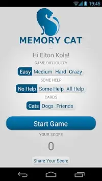 Memory Cat Screen Shot 0