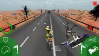 Traffic Moto Bike Attack Race Screen Shot 5
