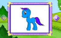 Giochi da colorare Pony Screen Shot 9