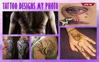 Tattoo Designs My Photo Screen Shot 1