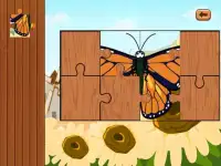 Butterfly jigsaw kids games Screen Shot 10