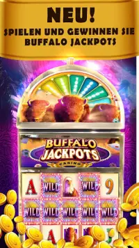 Buffalo Jackpot: Spielautomaten & Casinospiele Screen Shot 1
