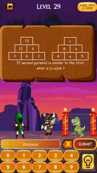 MathKing - Math Games with Maths Puzzles & Riddles Screen Shot 2