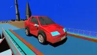 Stunt Car Cartoon Game Screen Shot 3