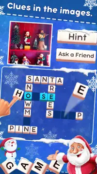 Picture Crossword Puzzle - Word Guess Screen Shot 0