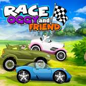 Race Oggy and Friends