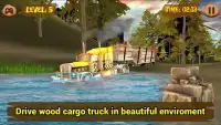 Wood Cargo Truck Transport 2018 Screen Shot 3