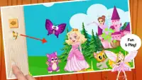 Fairy Princess Puzzle for kids learning Screen Shot 1