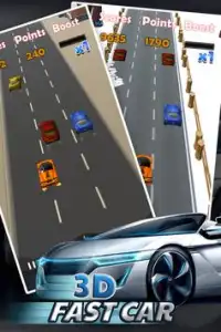 3D Fast Car Screen Shot 2