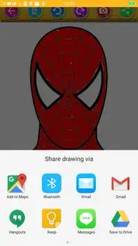Learn to color the amazing Spider-man Screen Shot 6