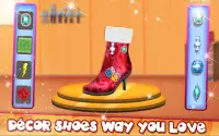 fabricant de chaussures mode styliste filles jeu Screen Shot 12