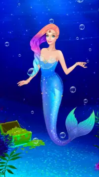 Mermaid Salon Dress Up - Stylist Games Screen Shot 1