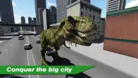 Симулятор T-Rex в Городе Screen Shot 0