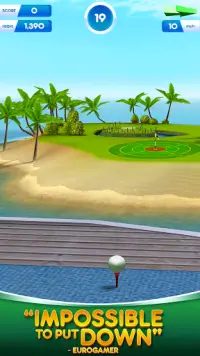 Flick Golf World Tour Screen Shot 1