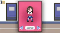 Open Closet School girl game clue Screen Shot 2