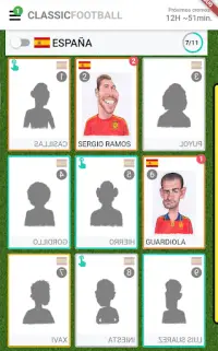 Classic Football Card Collection Screen Shot 4