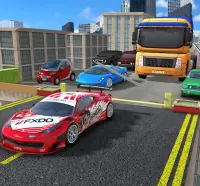 سحق ألعاب السيارات: مضامير مستحيلة سيارة حيلة سباق Screen Shot 7