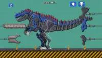 Robot Dino T-Rex Attack Screen Shot 1