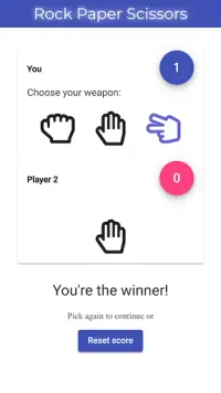 Rock Paper Scissors Screen Shot 3