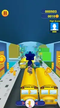 Super Sonic Subway Dash Screen Shot 6