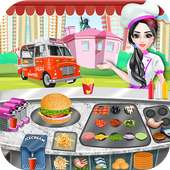 USA Crazy Food Truck: Street Cooking Food Fever