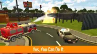 911 straż pożarna jazda samochodem Screen Shot 3