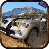 Driving in Pick Up Truck hill