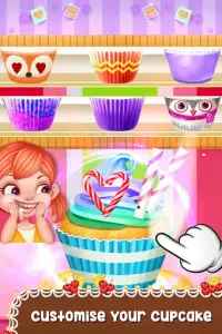 Cupcake Game: Cupcake Maker Cooking Games Screen Shot 2