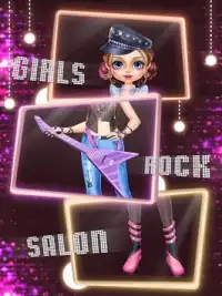 Rock Girl's Salon: Girls Games Screen Shot 4