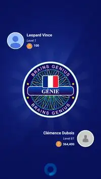 Millionaire French - Free Quiz Trivia Puzzle Words Screen Shot 2