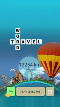 Word Travel: Wonders Trip Game Screen Shot 2