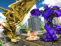 Ultimate Dragon Robot Transform Battle War Game Screen Shot 14