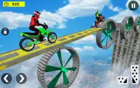 Superhero Bike Stunt Games 3D Screen Shot 6