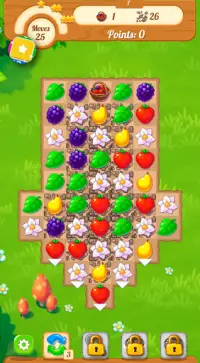 Pb Garden Tales | Puzzle Game | Colorful match 3 Screen Shot 3