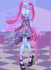 Monsters Fashion Style Dress up Makeup Game Screen Shot 0