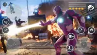 Iron Super Rope Hero - Gangstar Vegas Crime Screen Shot 0