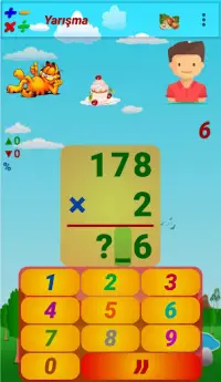 4 İşlem Matematik Oyunu Screen Shot 3