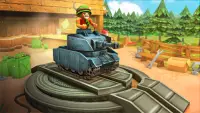 Zoo War: 3v3 Tank Oyunu Online Screen Shot 4