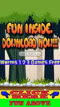 Worms 1 2 3 Games Free Screen Shot 0